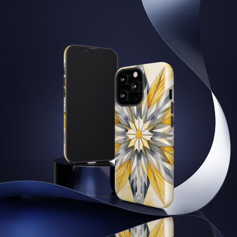 Sunshine Bloom Mosaic - Impact Resistant Phone Case